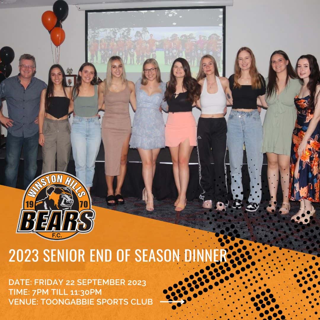 Read more about the article Senior End of Season Dinner