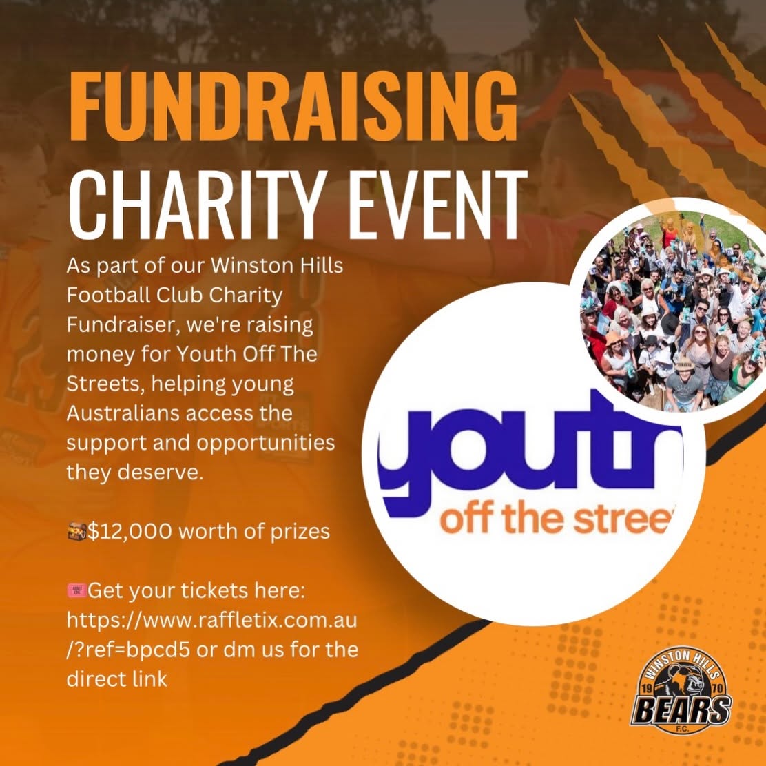 Read more about the article WHFC Charity Fundraiser – RAFFLE TICKETS ARE NOW AVAILABLE